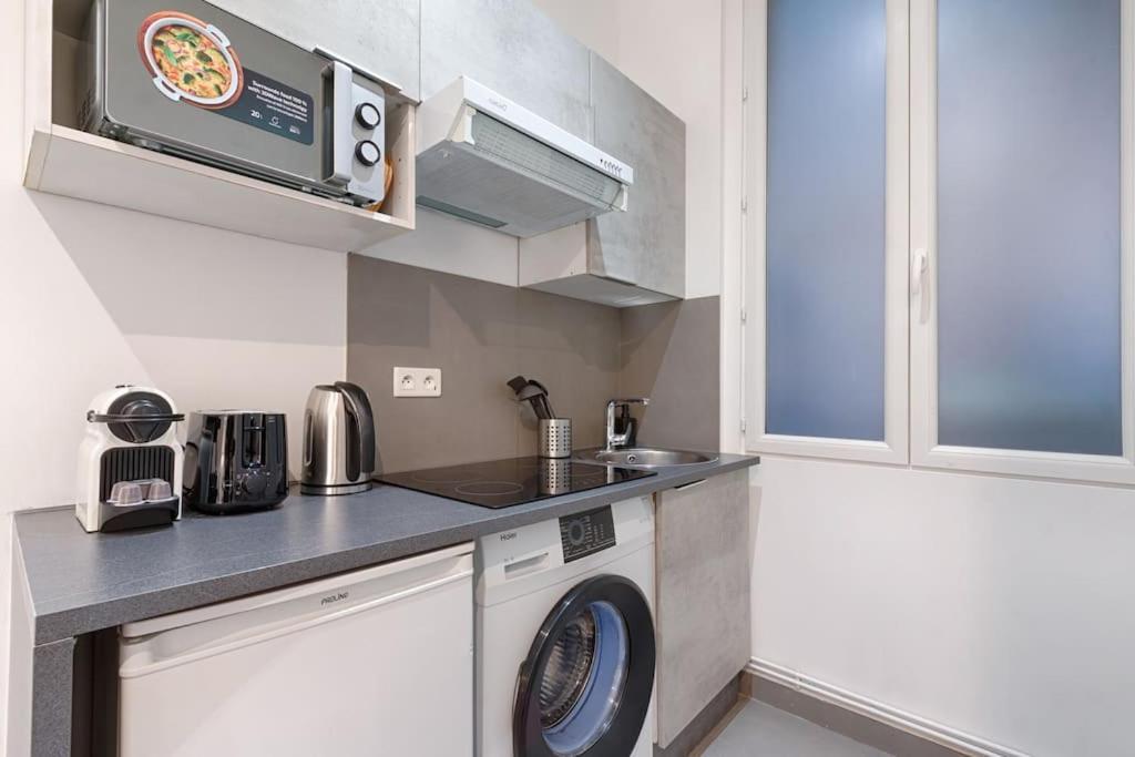 Batignolles Lemercier Cosy Apartment 4P-1Br París Exterior foto