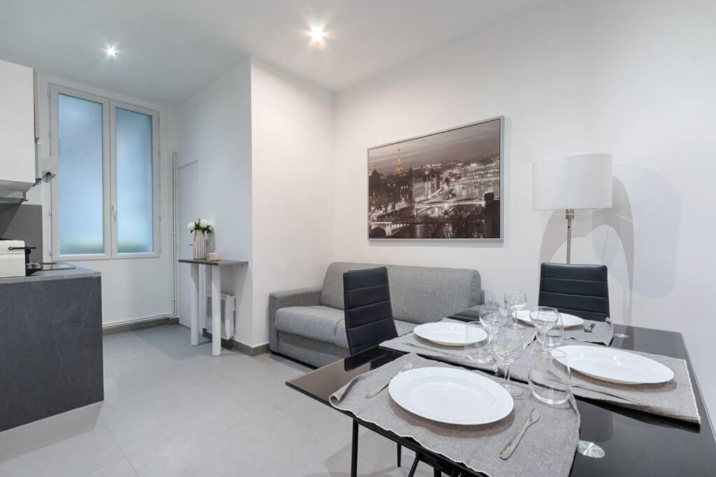 Batignolles Lemercier Cosy Apartment 4P-1Br París Exterior foto